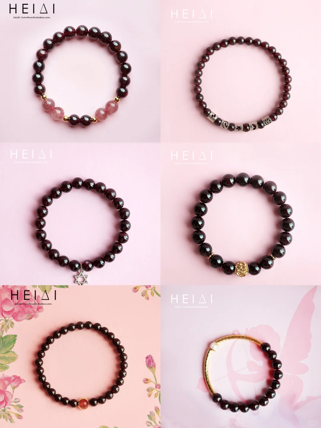 女人石 石榴石 女生必入的水晶 人手一条🤎