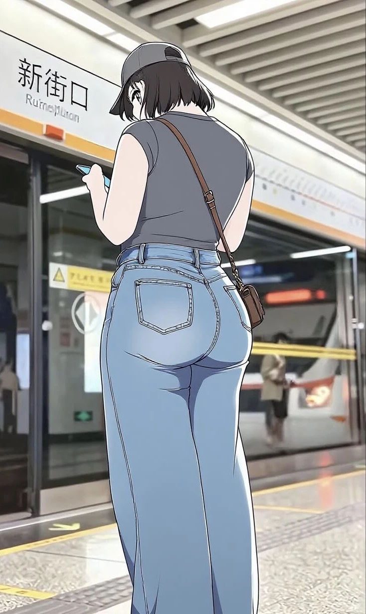 牛仔裤穿搭壁纸