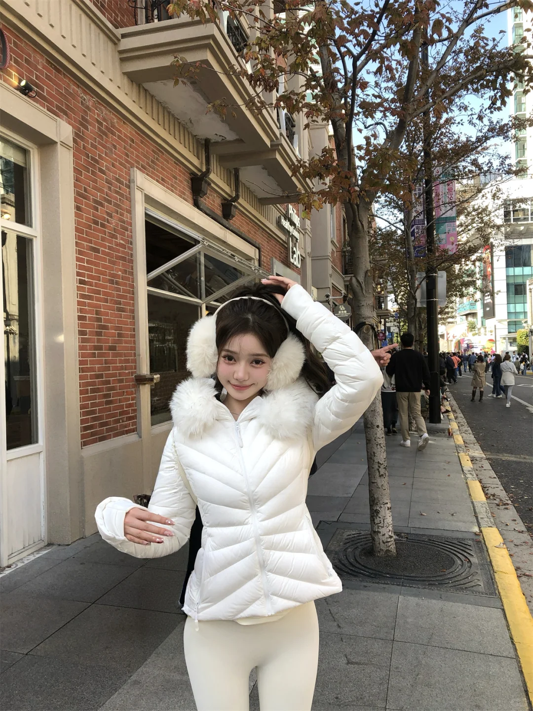 休闲韩女🤍⛄️喜欢今天这一身