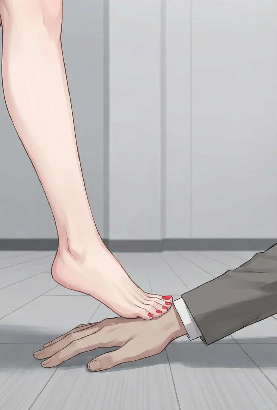 “宁姐，你的脚……我的手…呜呜……”