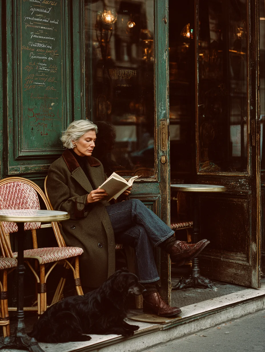 复古风穿搭，法式氛围感拿捏，秋天的松弛感