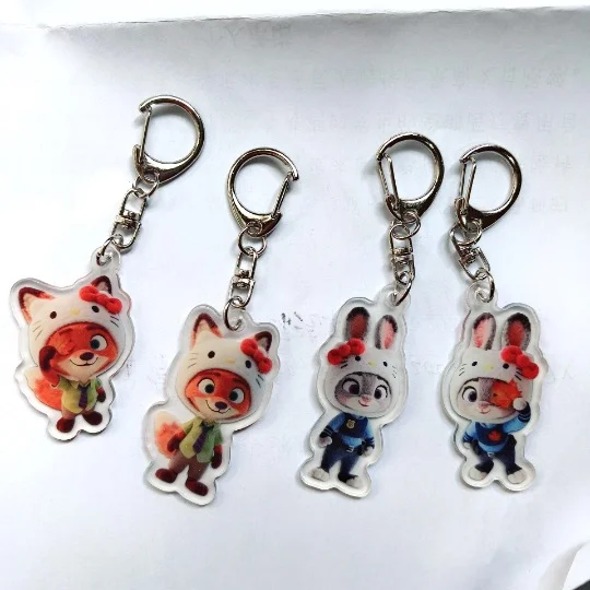 救命！疯狂动物城2的钥匙扣也太乖了！