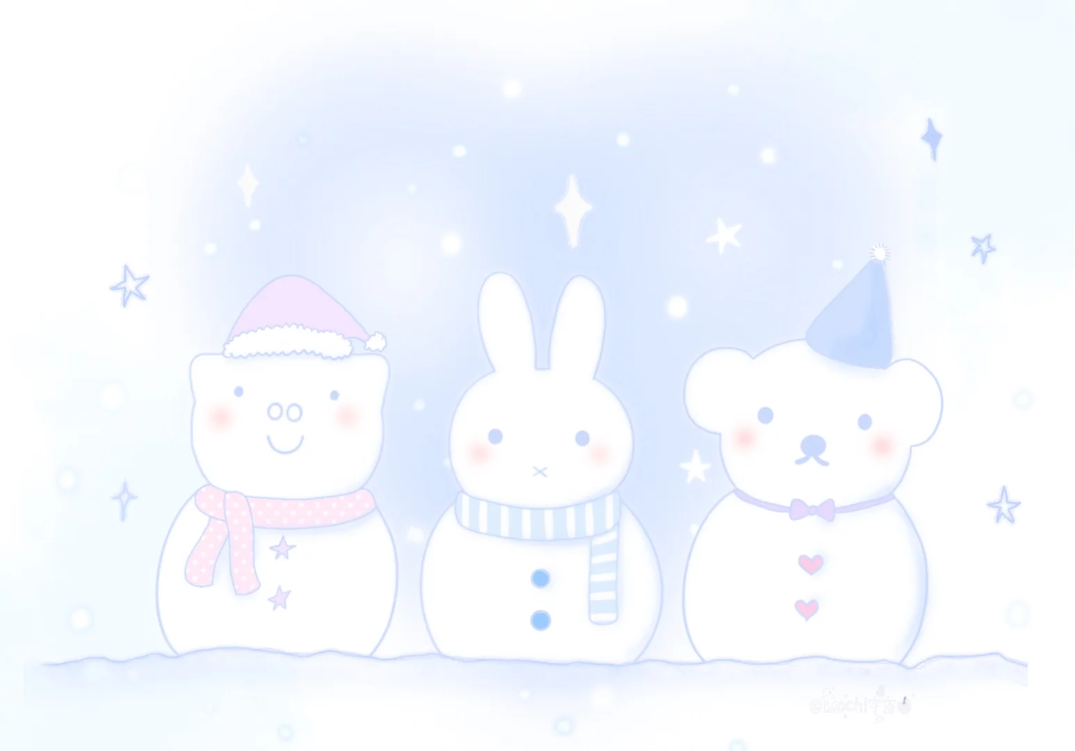 Share｜本期是Miffy米菲的横屏壁纸啦～