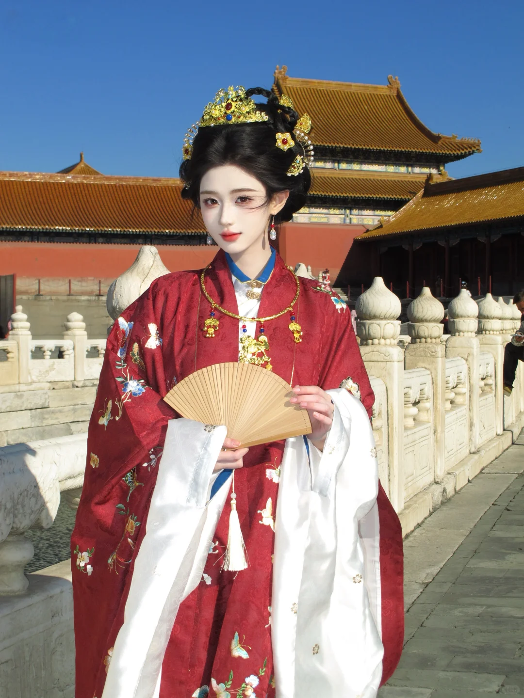 在西安耗时两个小时拍的明制贵女真的好惊艳