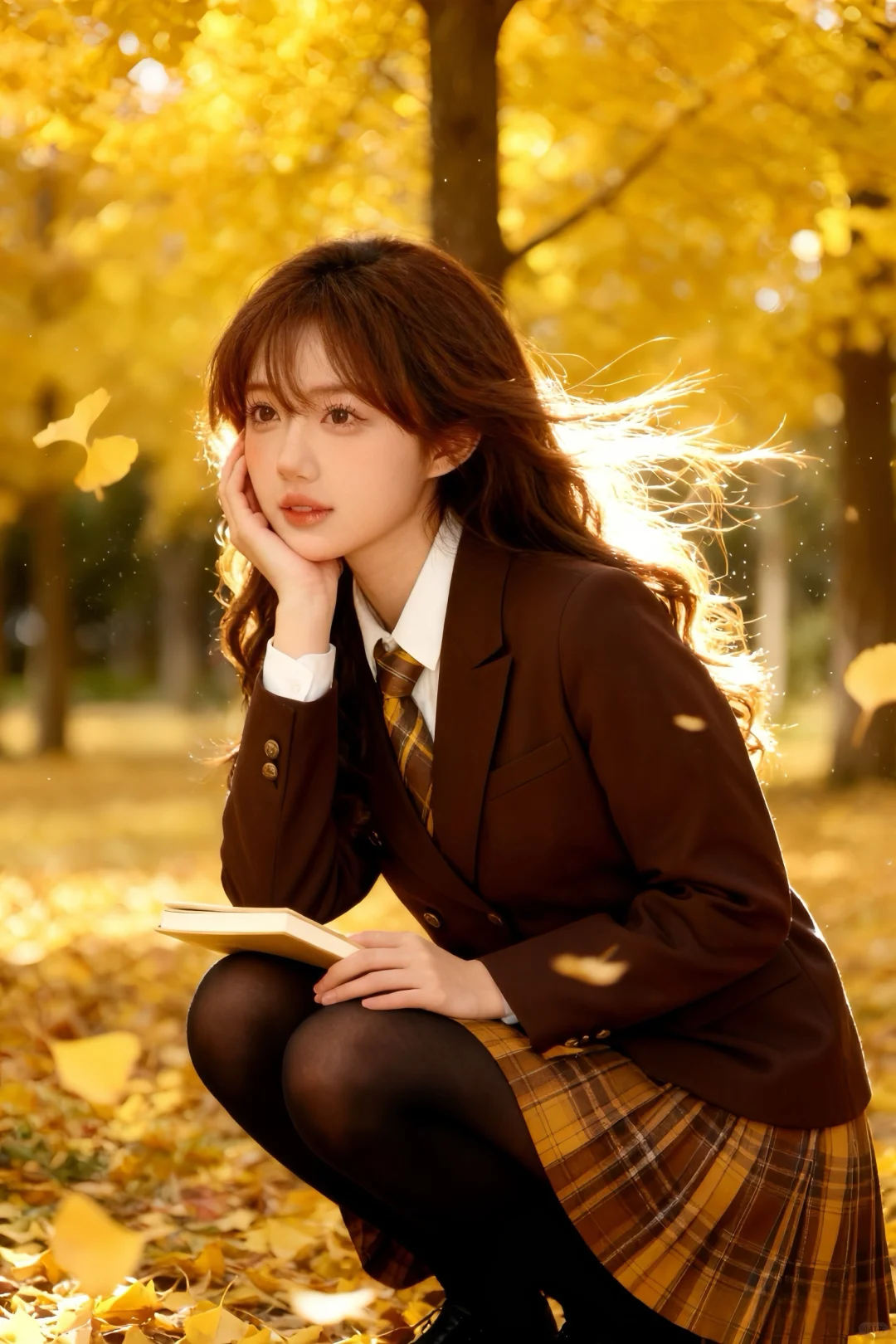 抓住秋天的尾巴🍂jk写真