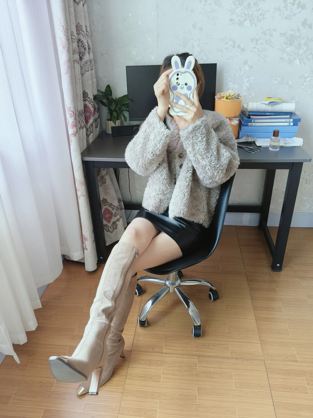 左滑→看办公室通勤穿搭