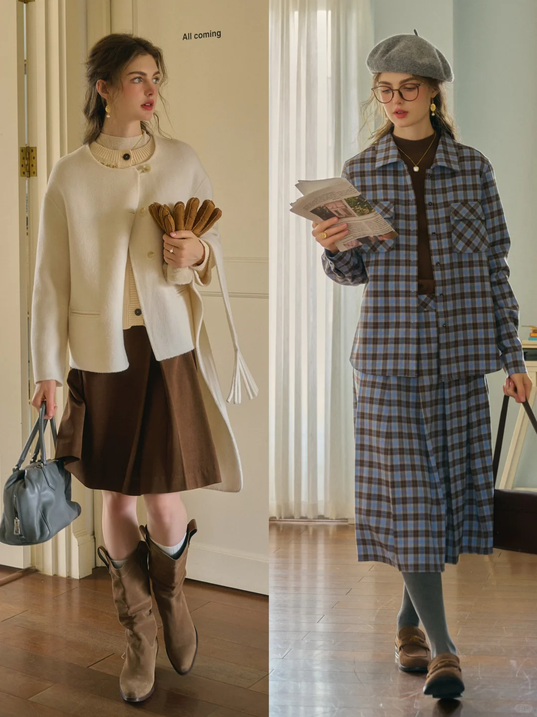 Simple Retro｜法式复古氛围感穿搭