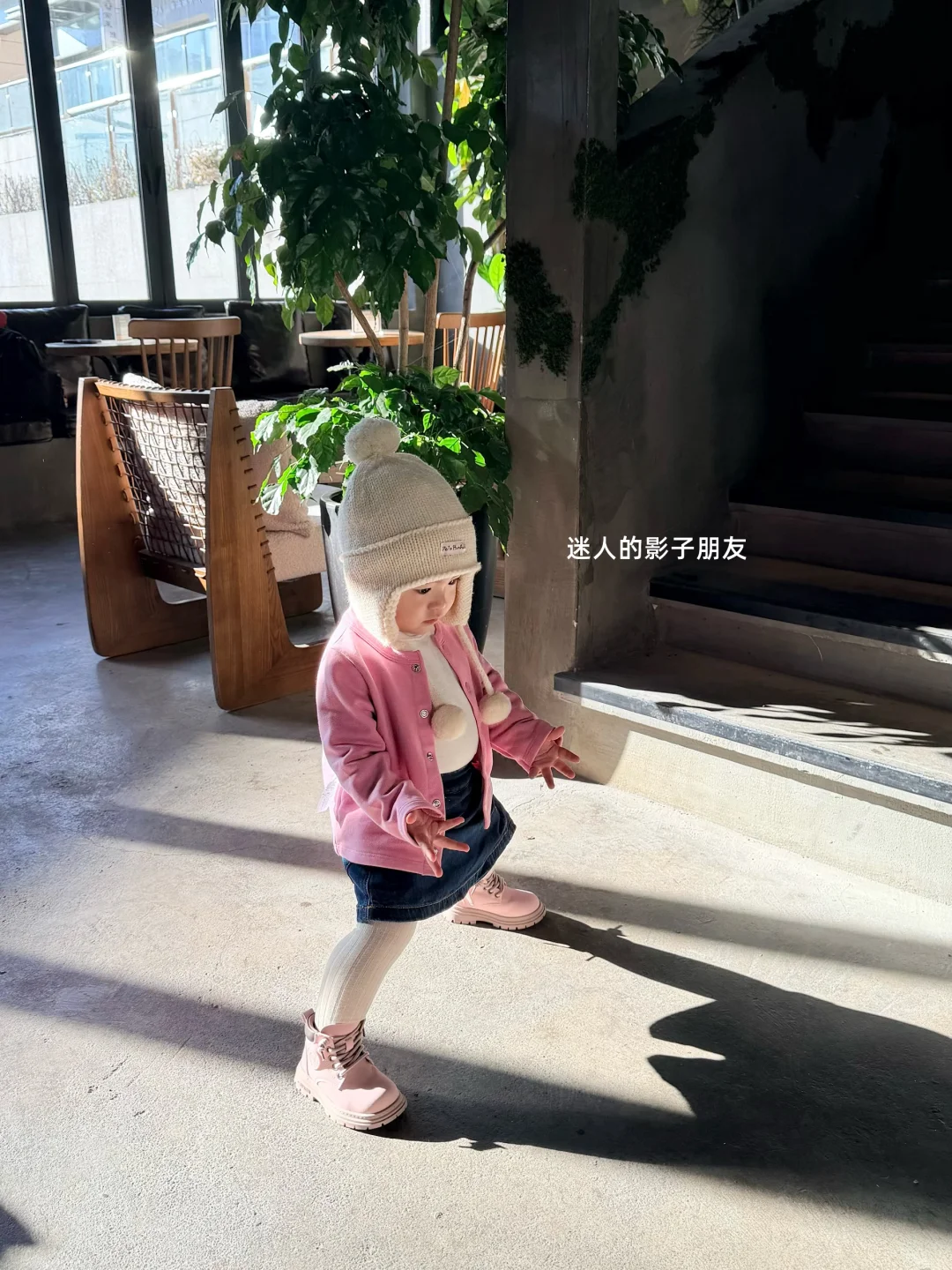 粉色娇嫩 一岁穿正好！