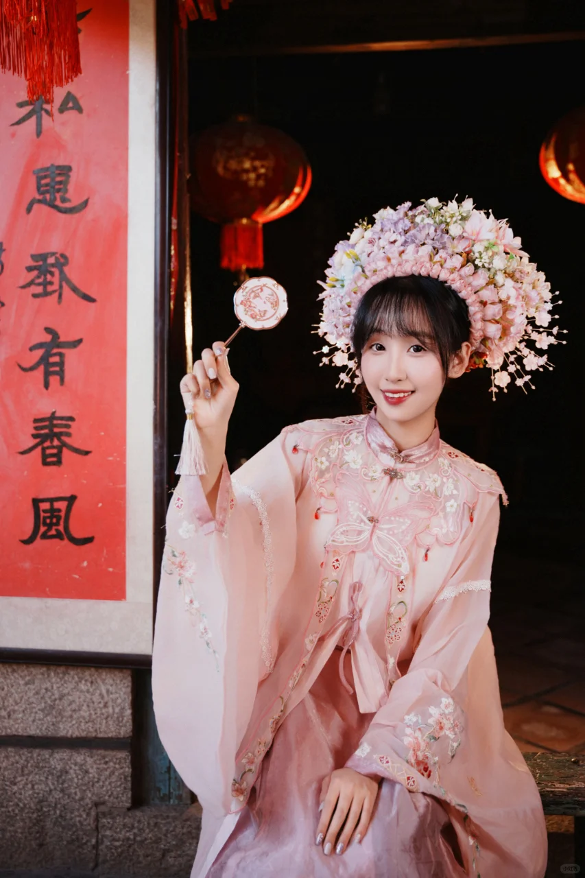 今天是要簪花的蟳埔女😉