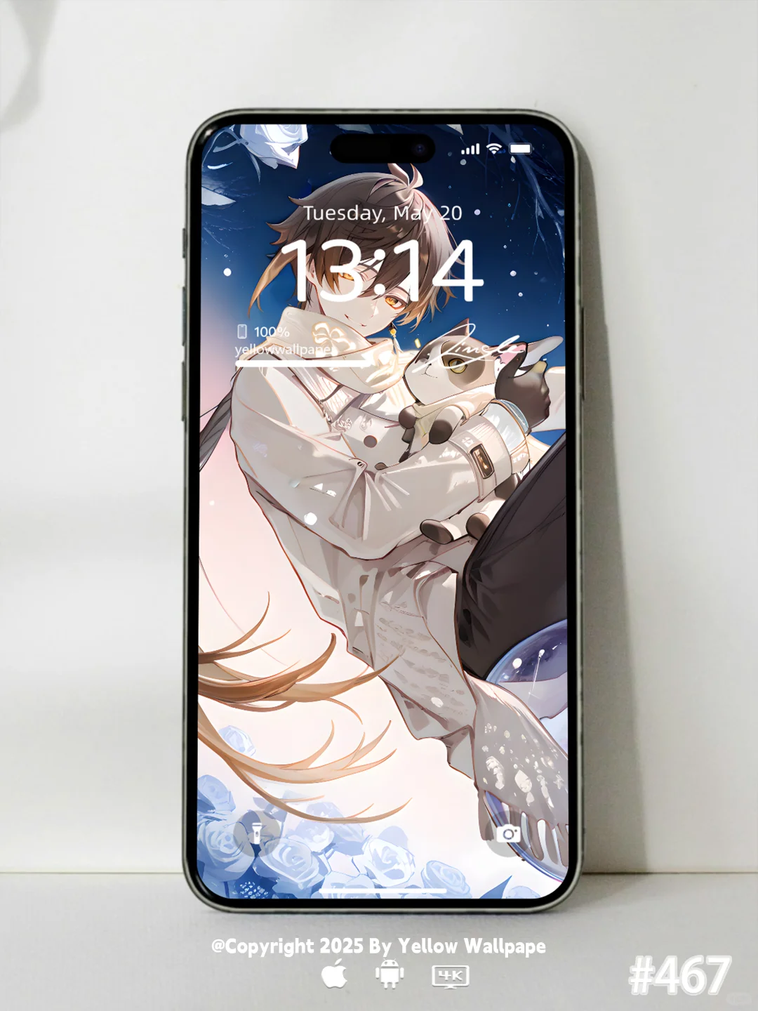 水晶圣诞心丨钟离