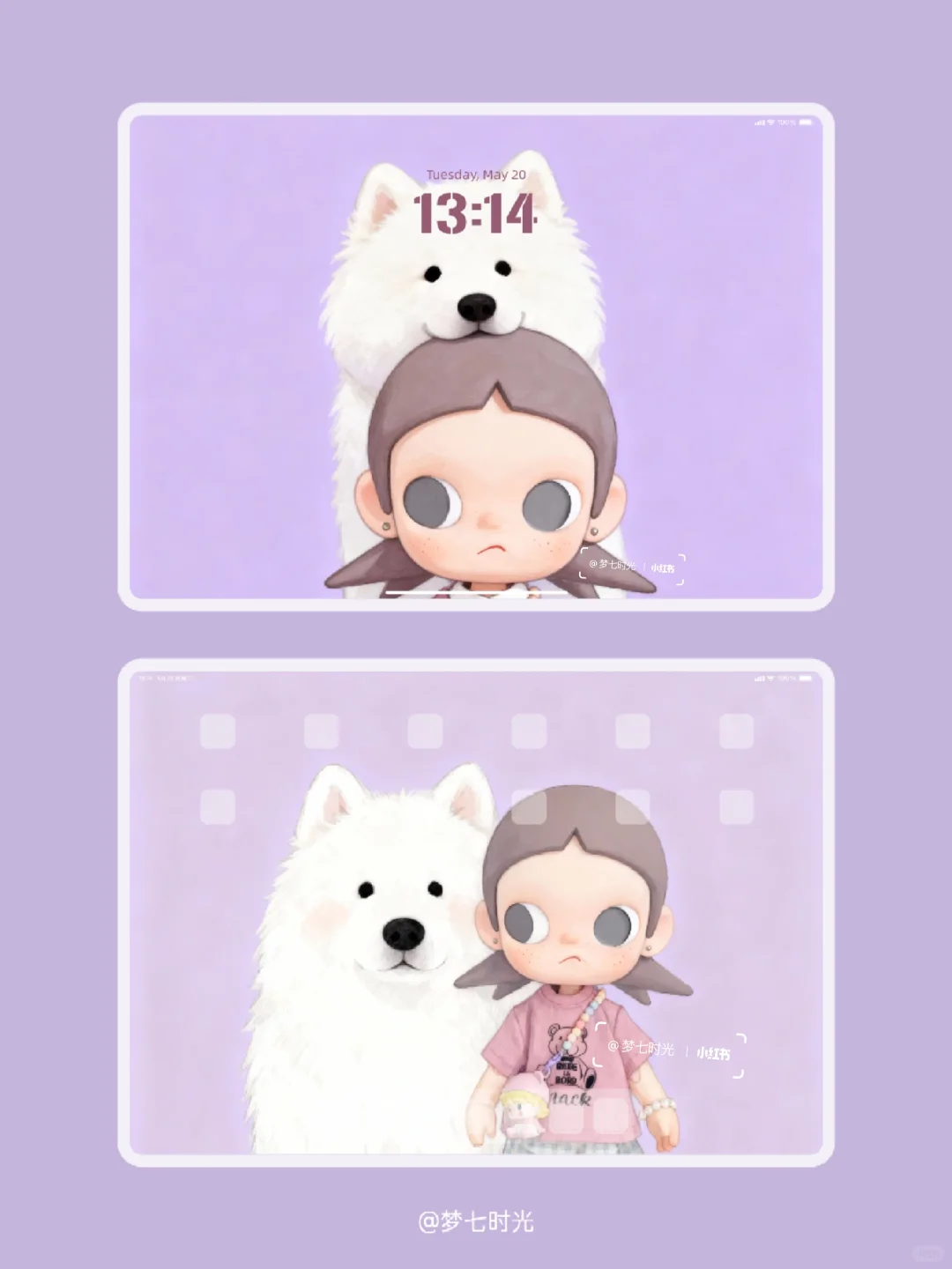 ipad壁纸|Zsiga·萨摩耶耶🐶＃153