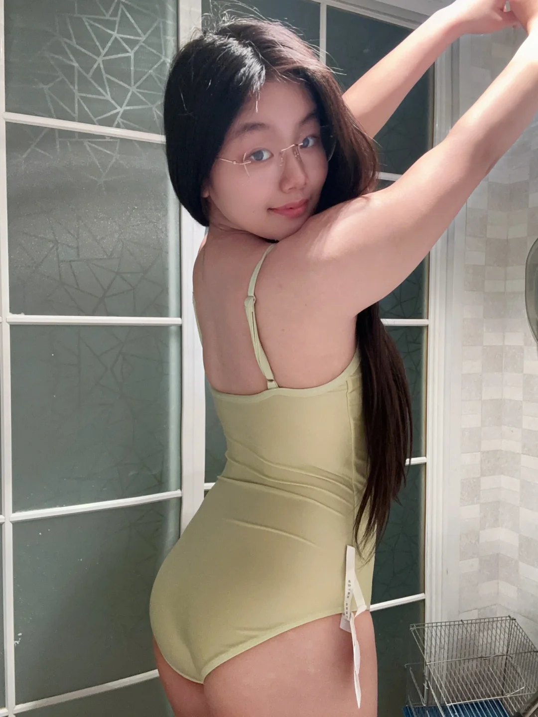 Sollune苹果绿芭蕾体服🩰