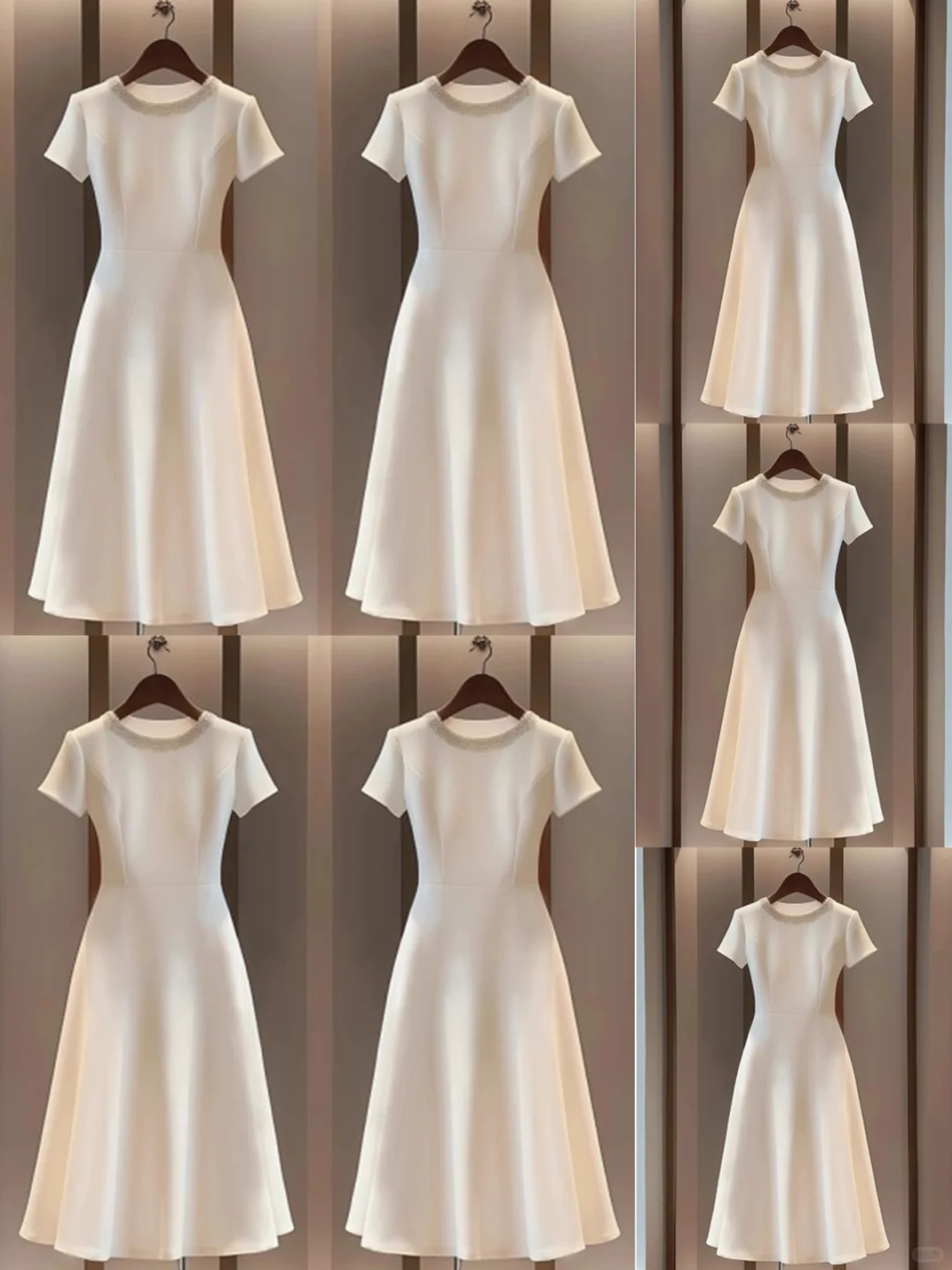 谁穿谁有腰！哥弟收腰A字裙对胯宽太友好啦