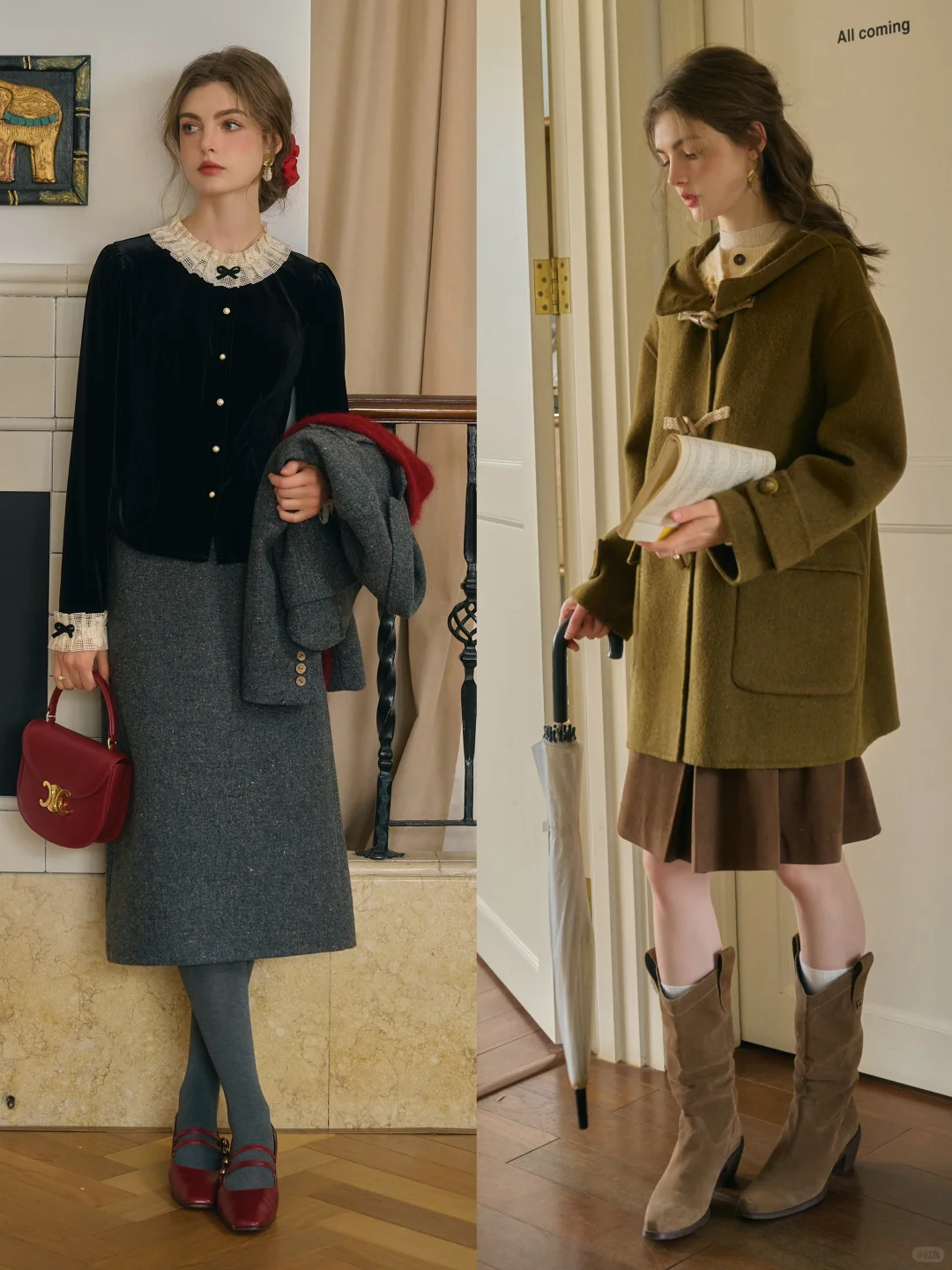 Simple Retro｜法式复古氛围感穿搭