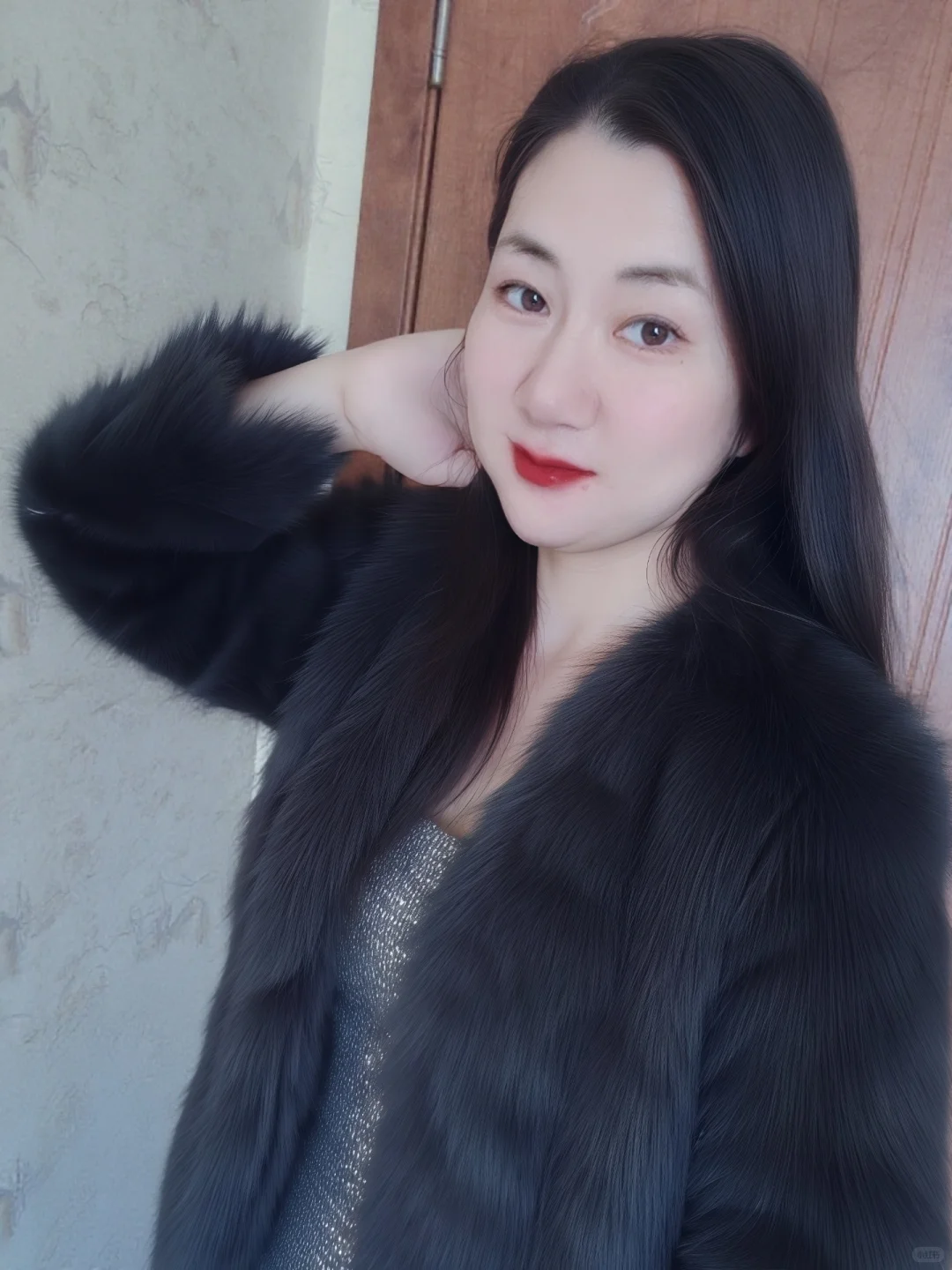 气质黑色系御姐穿搭