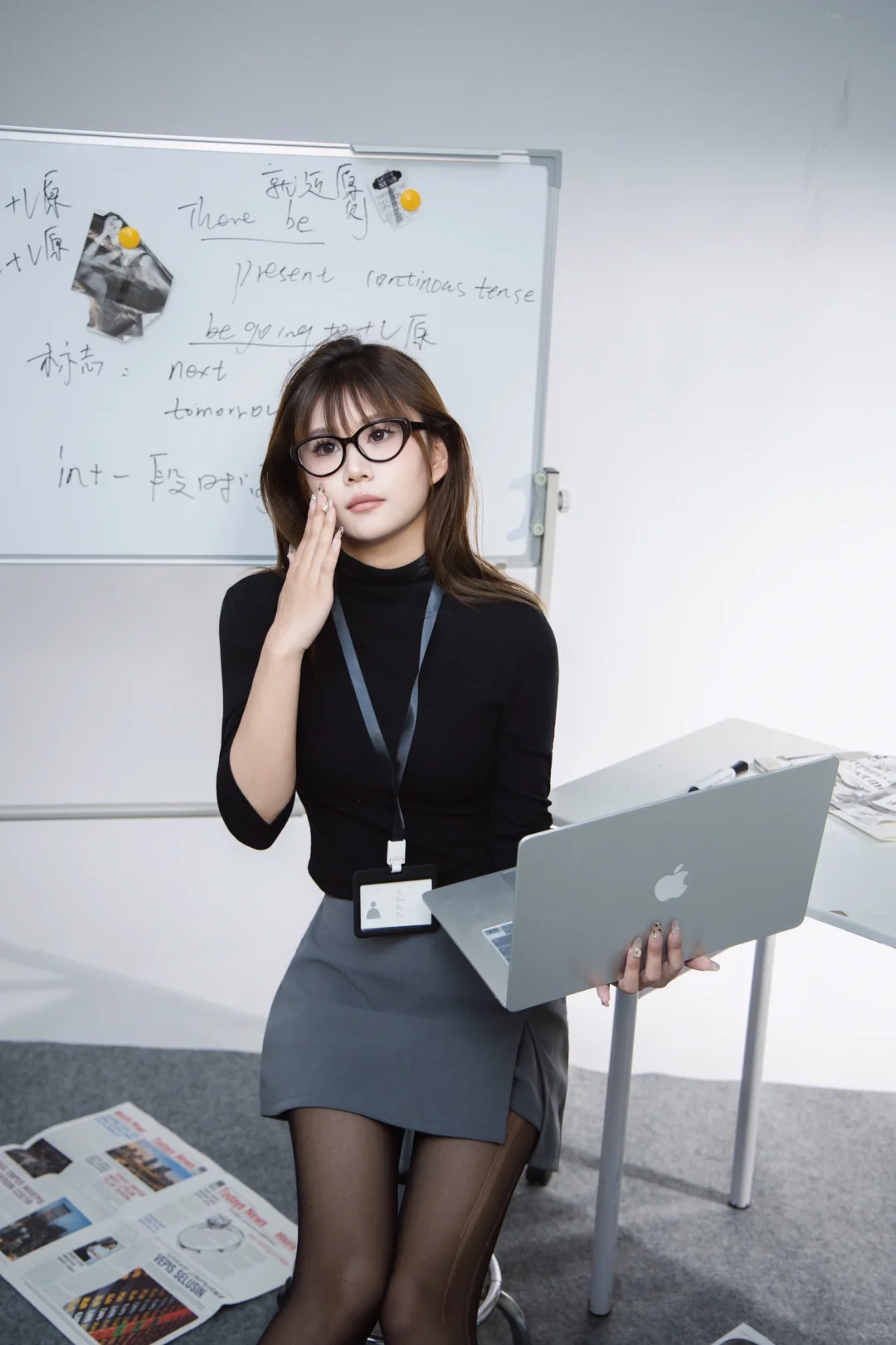 麻辣女教师开课啦👩‍🏫同学请听讲 太喜欢了