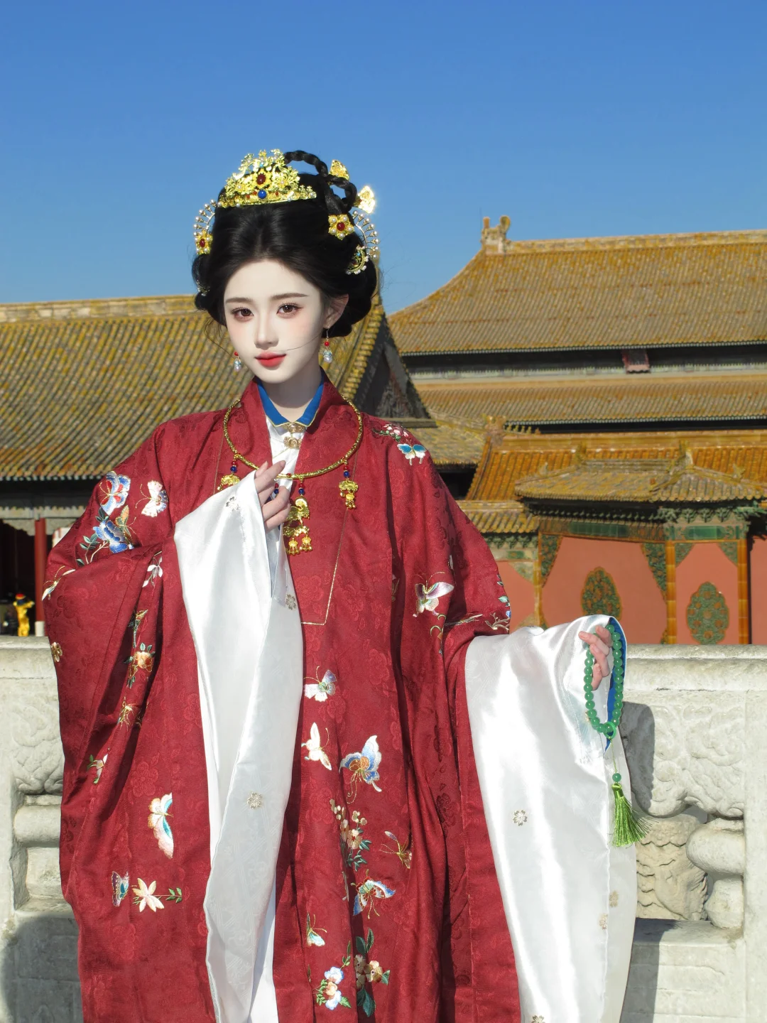 在西安耗时两个小时拍的明制贵女真的好惊艳