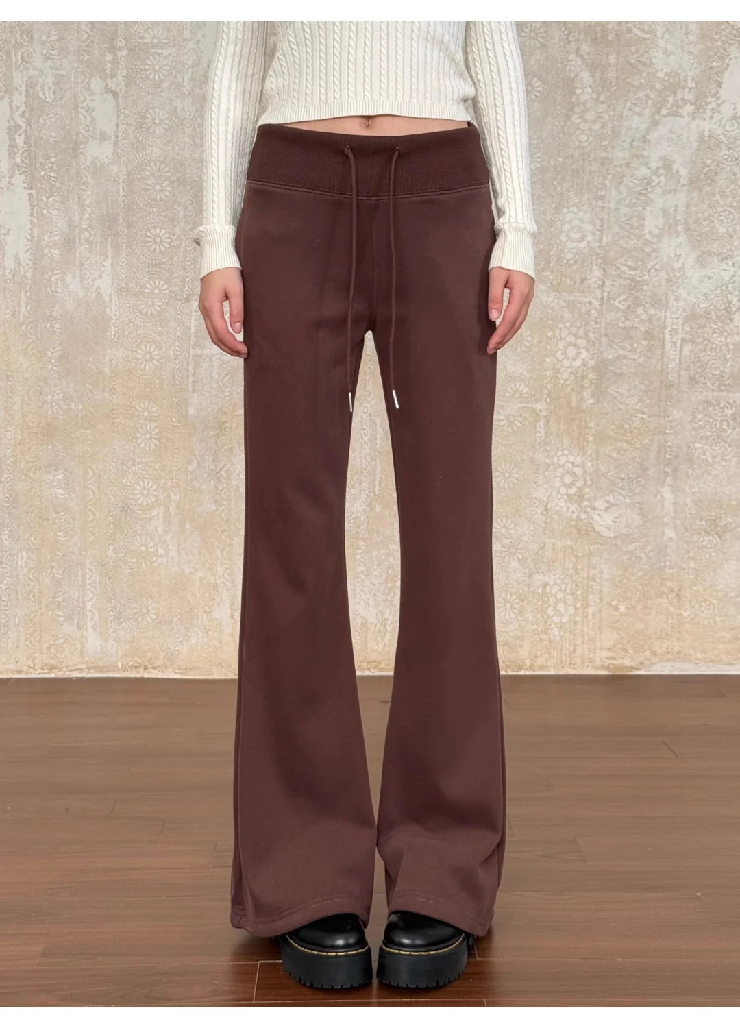 Athflow新物种！这条微喇瑜伽裤居然能加绒