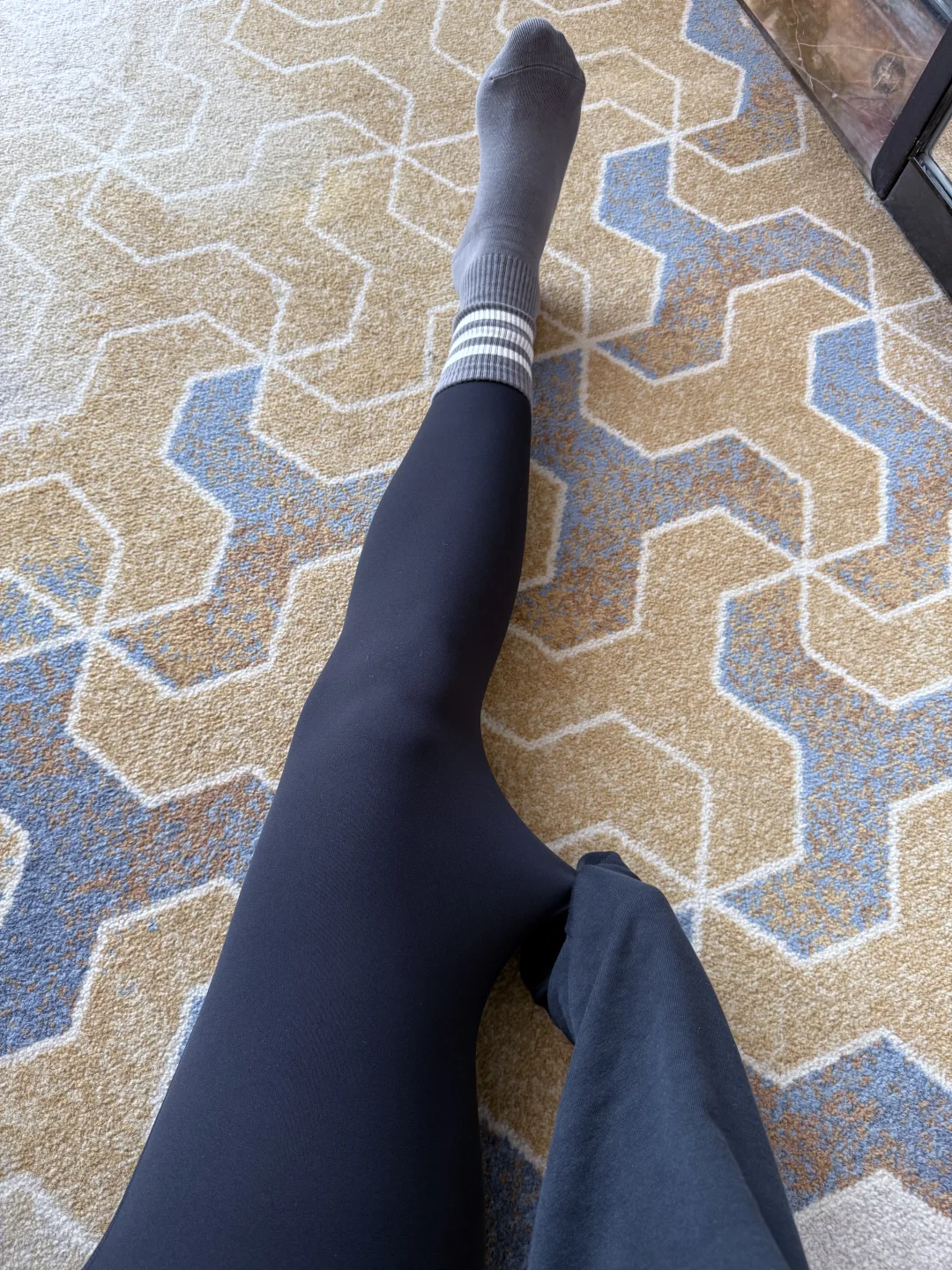 yyds❗️这条黑色软糯无痕瑜伽裤直接锁死