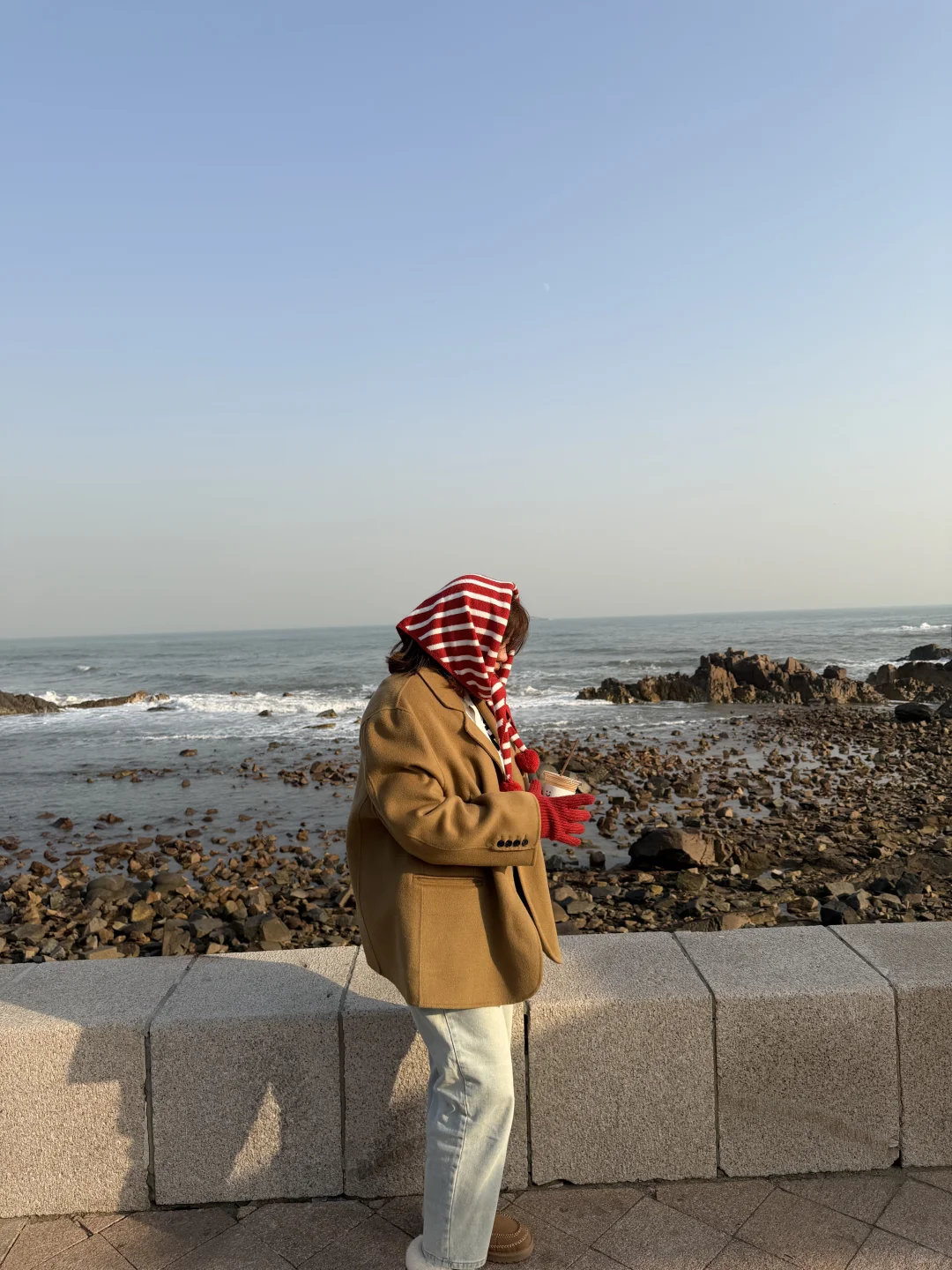 大码穿搭|青岛的海很浪漫🌊