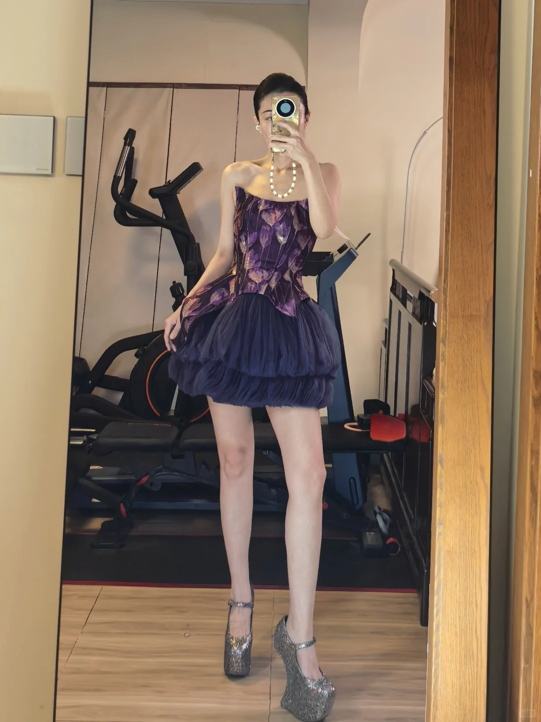 lanyi家曼珠沙华盘活衣柜里各种紫色单品