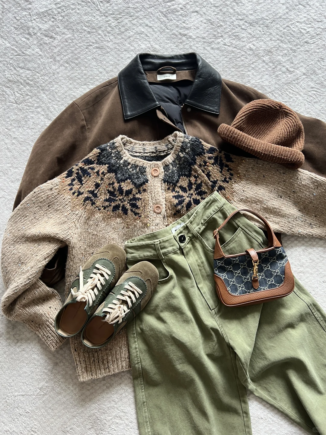 38岁中年少女复古穿搭过冬天18图🍂