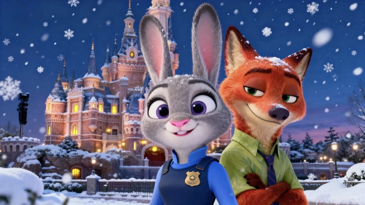 电脑iPad壁纸 疯狂动物城 朱迪尼克