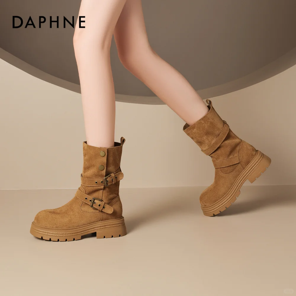 👢达芙妮新宠！法式复古靴子太香了