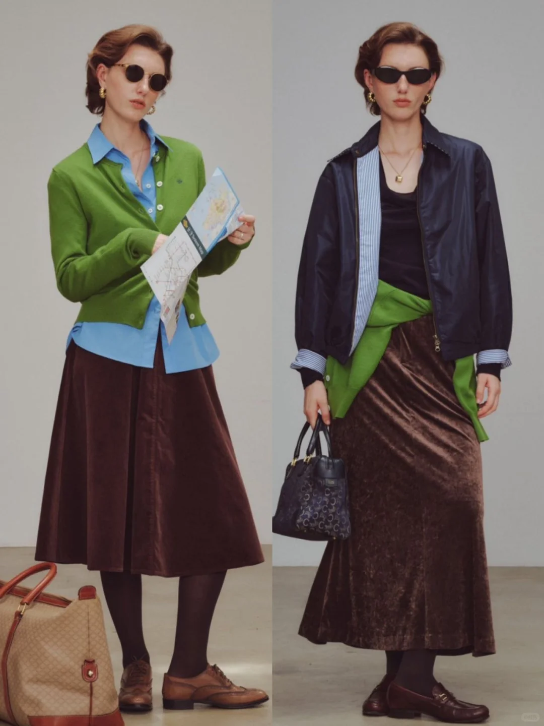 “90年代文艺女青年”复古时髦穿搭｜山所