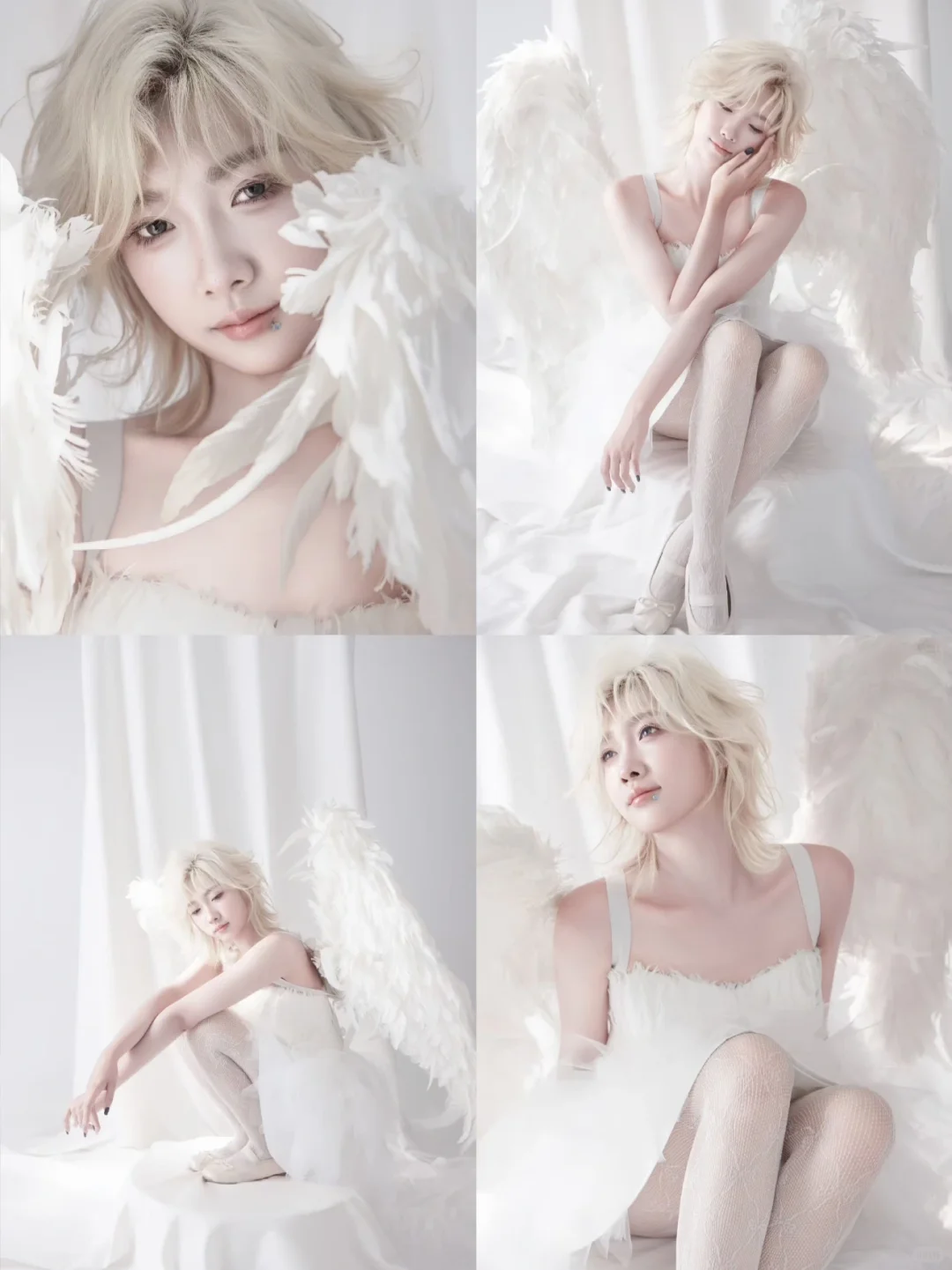 “在白色圣洁中，寻觅神圣的足迹”🕯