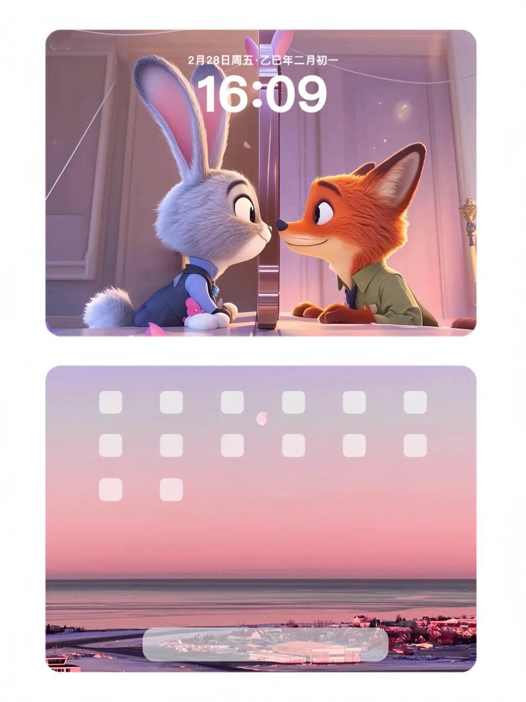 011|🐰🦊|iPad壁纸ᥫ᭡ ˖°