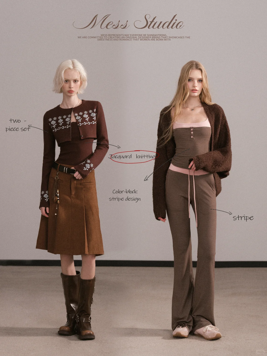 适合秋冬的10套辣妹穿搭look❄