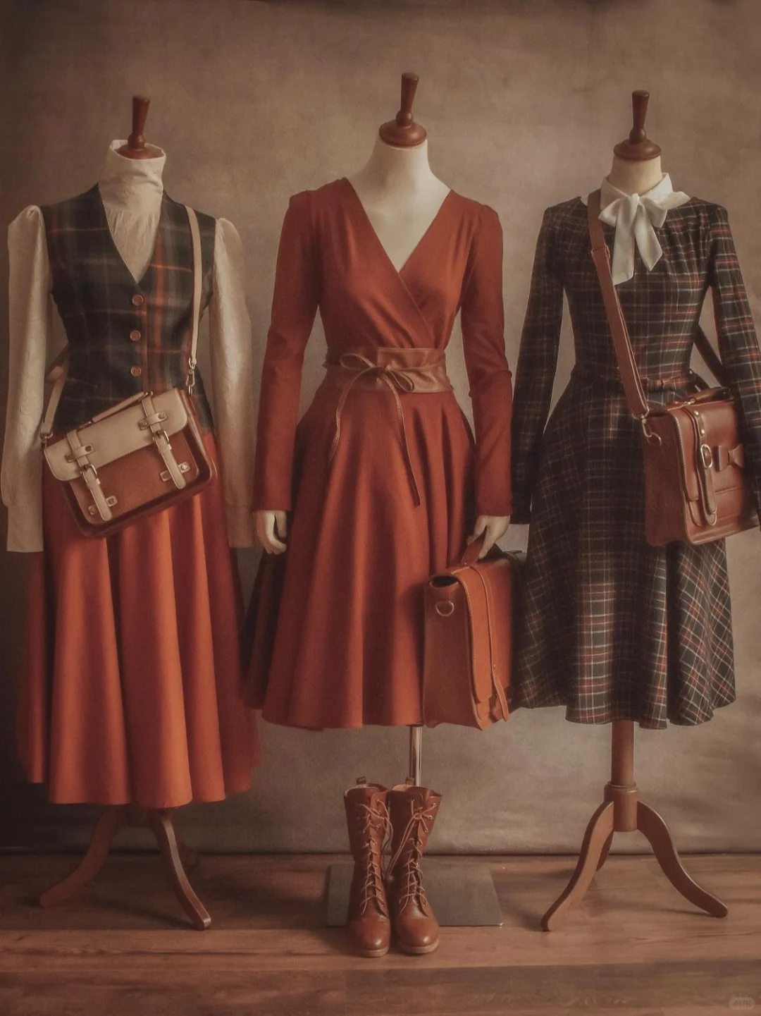 法式复古简约穿搭 小众高级感 时髦复古日常