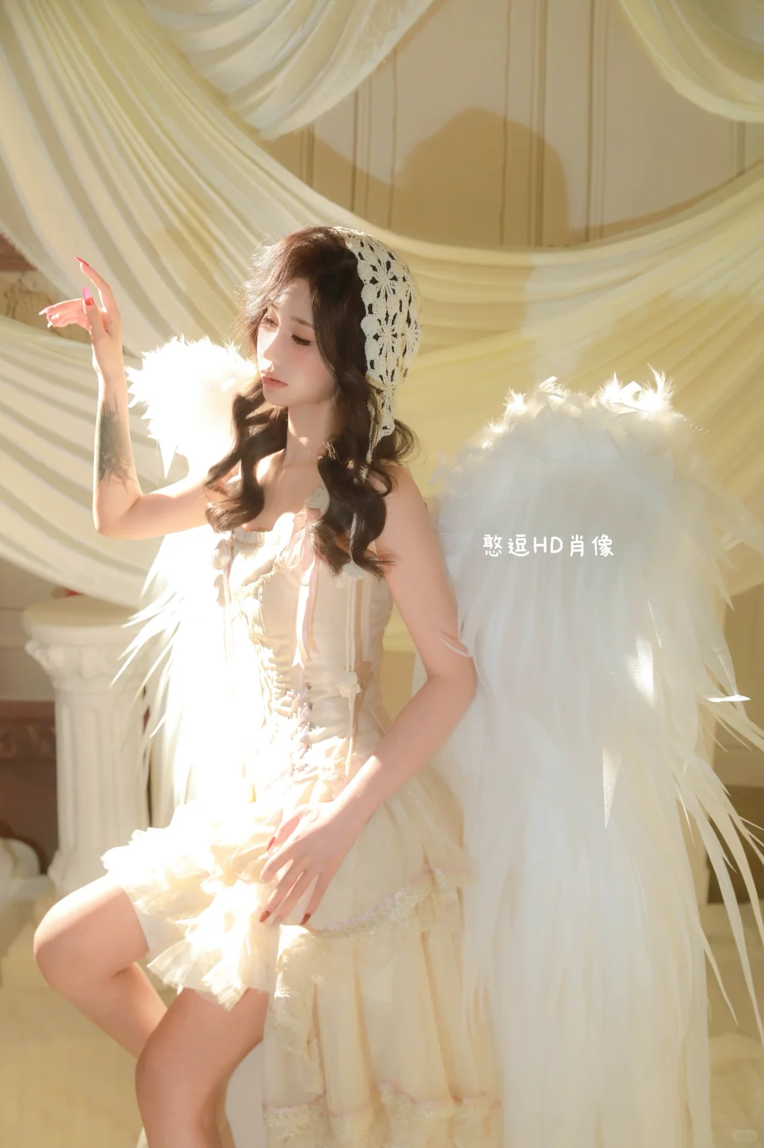 坠入凡间的天使写真✨