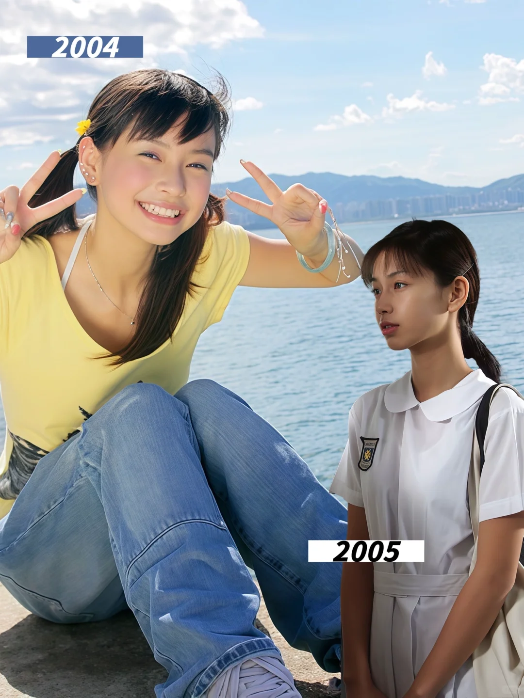 Angelababy的20年造型进化史