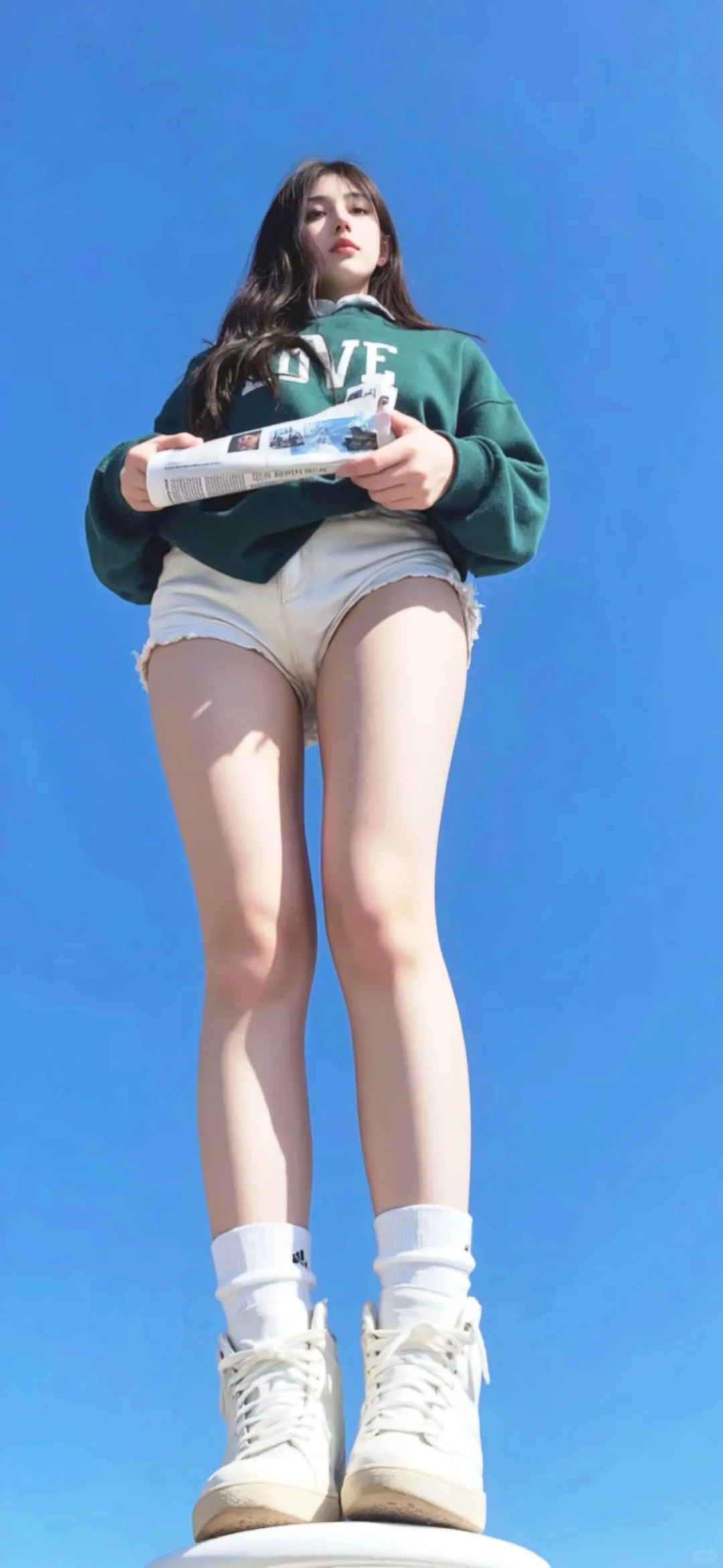 屏保太丑？辣妹壁纸拯救你的审美！📱💥