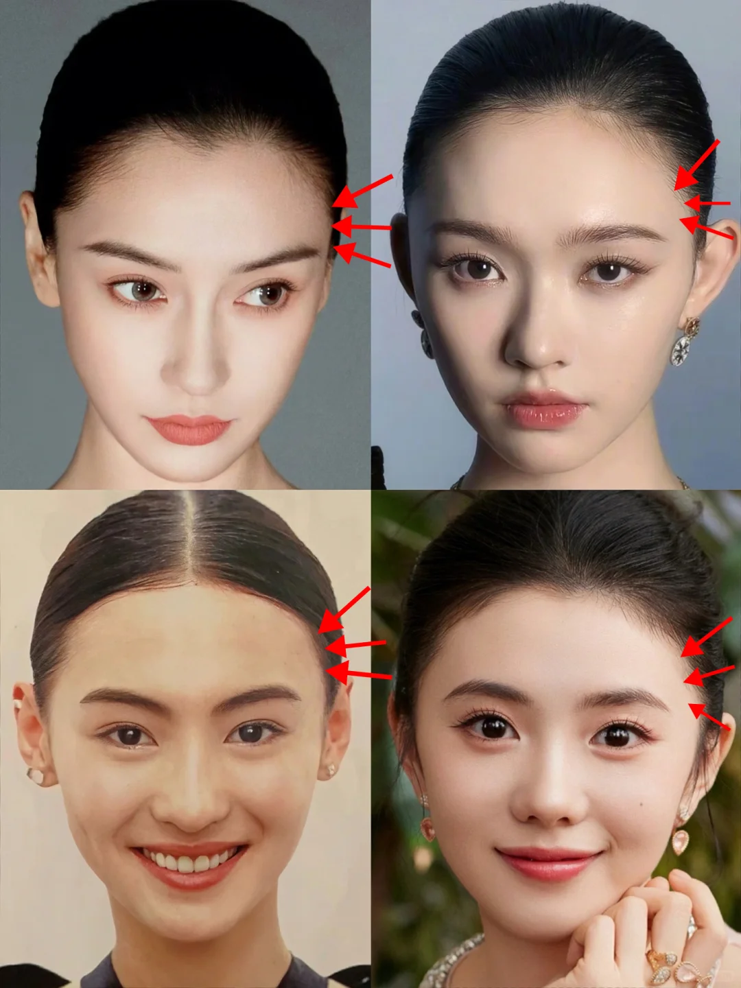 没人发现吗？颞部就是决定大小美女的关键