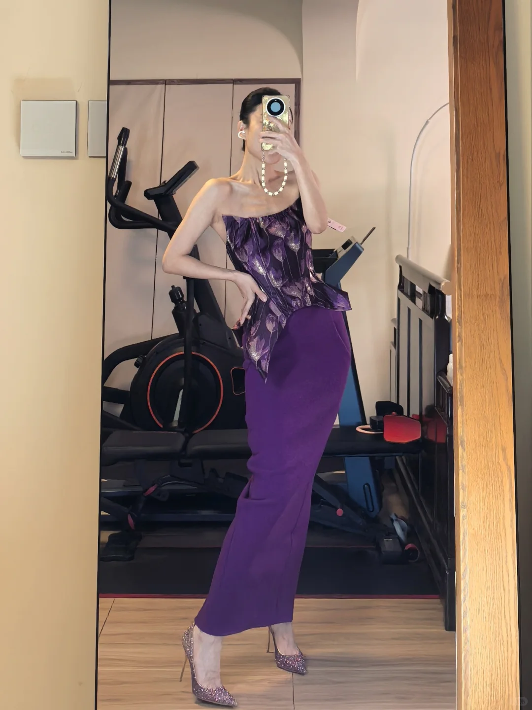 lanyi家曼珠沙华盘活衣柜里各种紫色单品