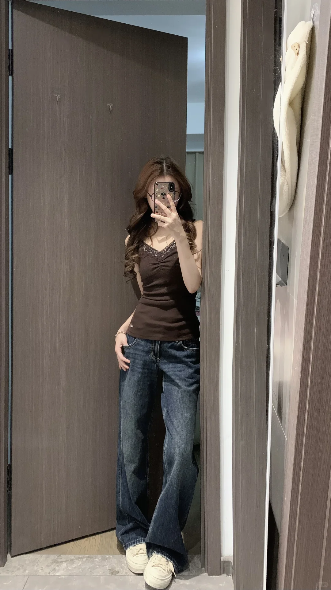 Hollister新款波点裤➕红标蕾丝吊带全色试穿