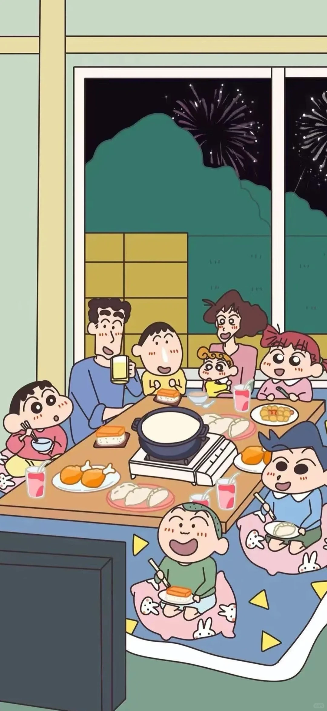 蜡笔小新卡通壁纸～