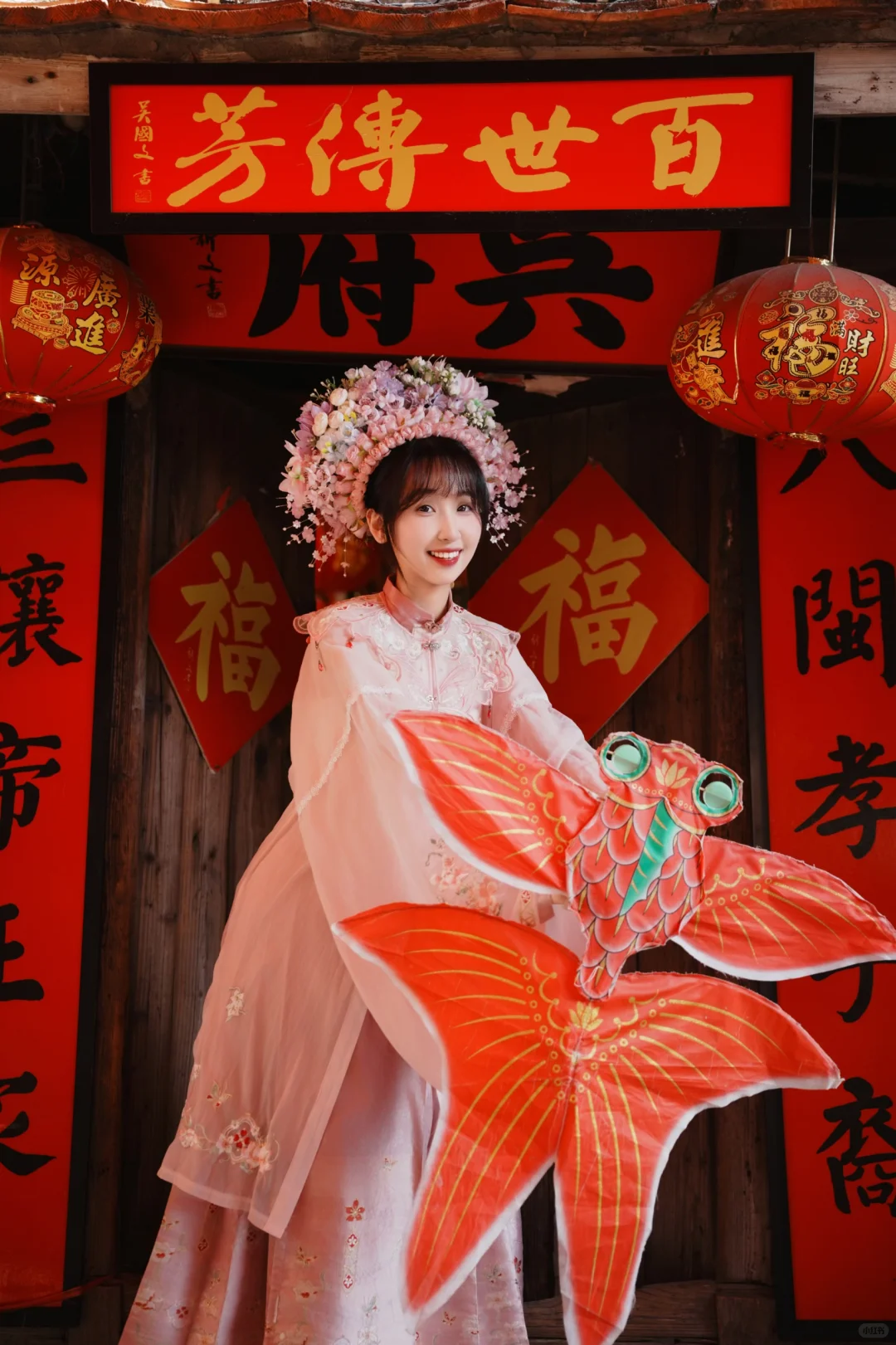 今天是要簪花的蟳埔女😉