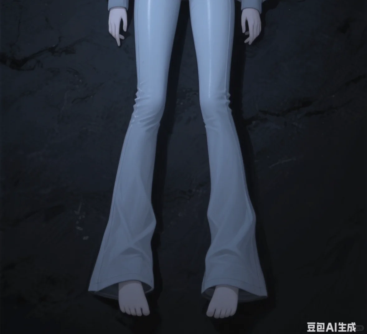 微喇裤要光脚，杀伤力才是最大的
