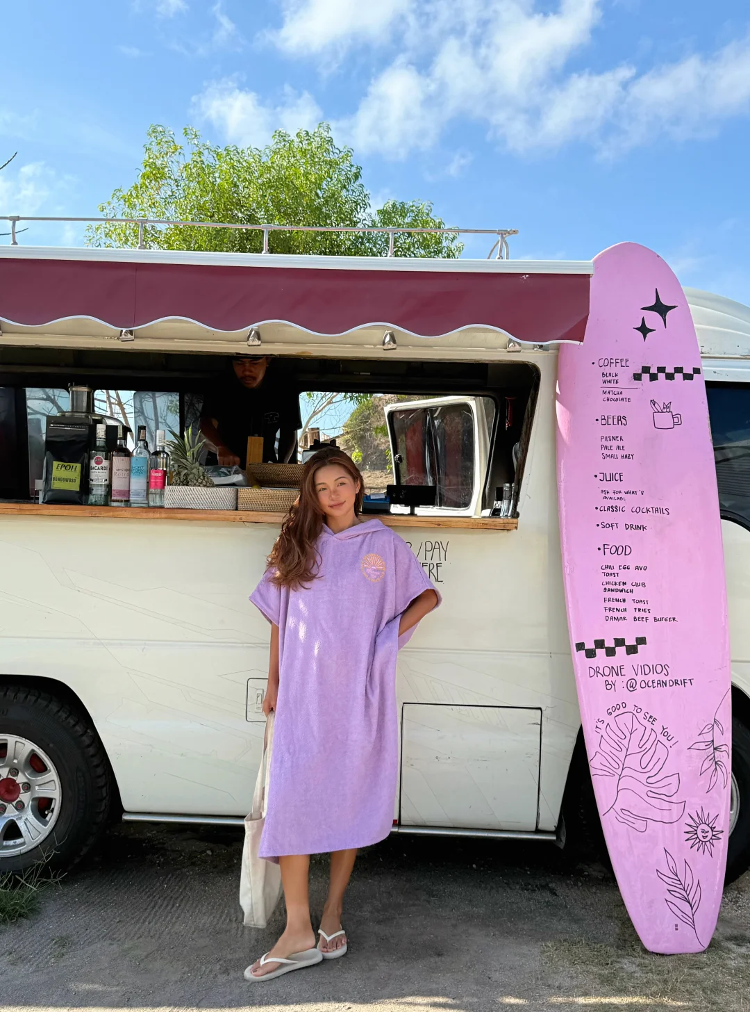 冲浪穿搭 海边就适合这种可爱的💜