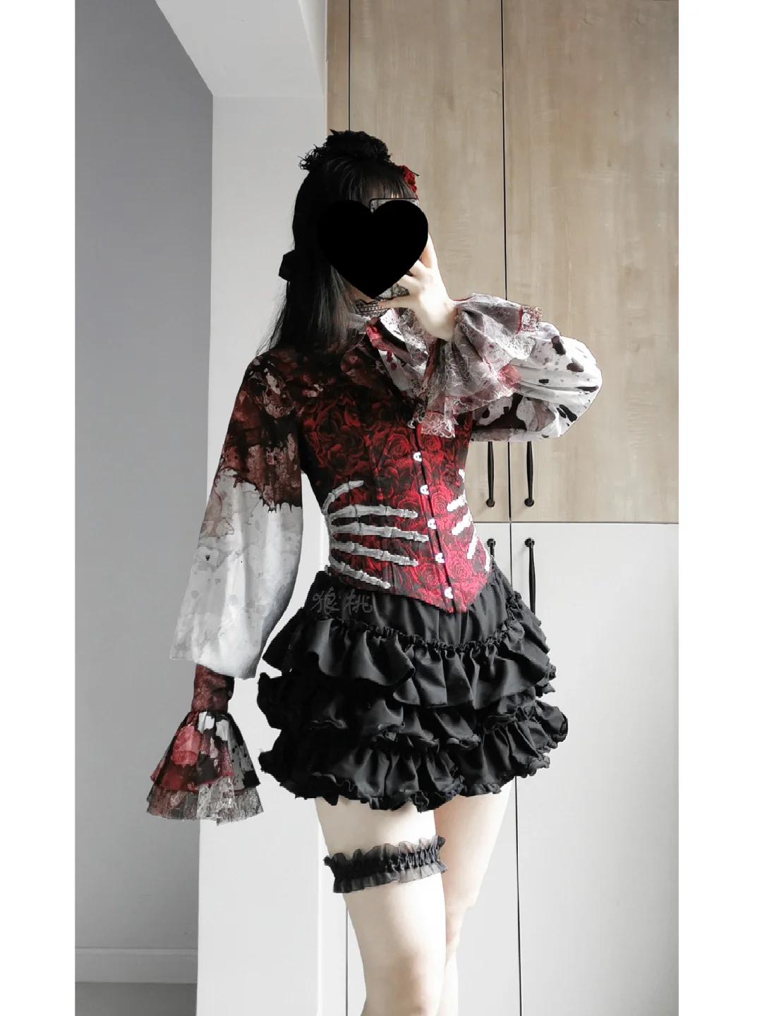 哥特衣橱｜鱼骨胸衣搭配向