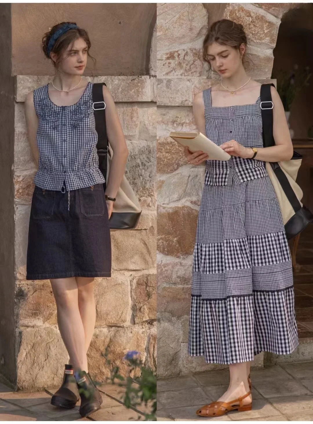 法式复古文艺系女生知识分子日常不费力穿搭