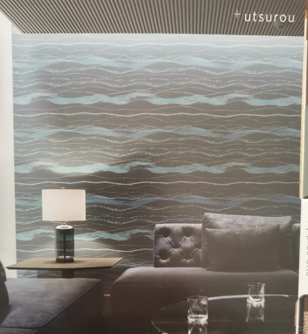 来几款不一样的背景墙壁纸