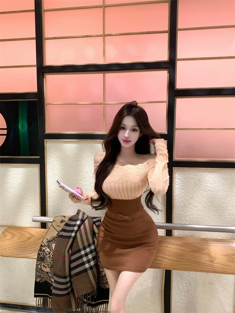 包臀裙 大波浪‼️