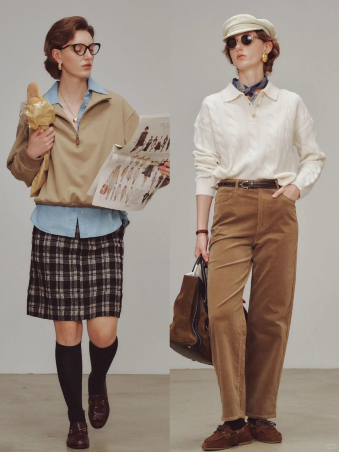 “90年代文艺女青年”复古时髦穿搭｜山所