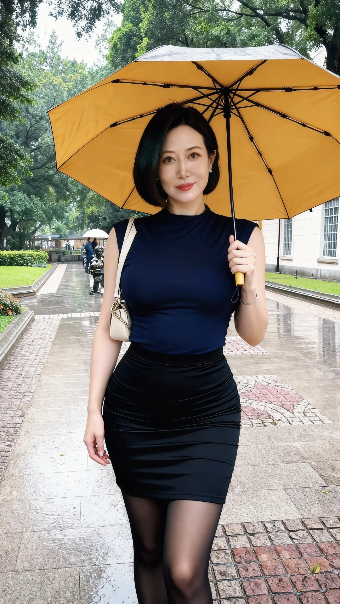 在雨中一定是伤感吗 也可以是洒脱