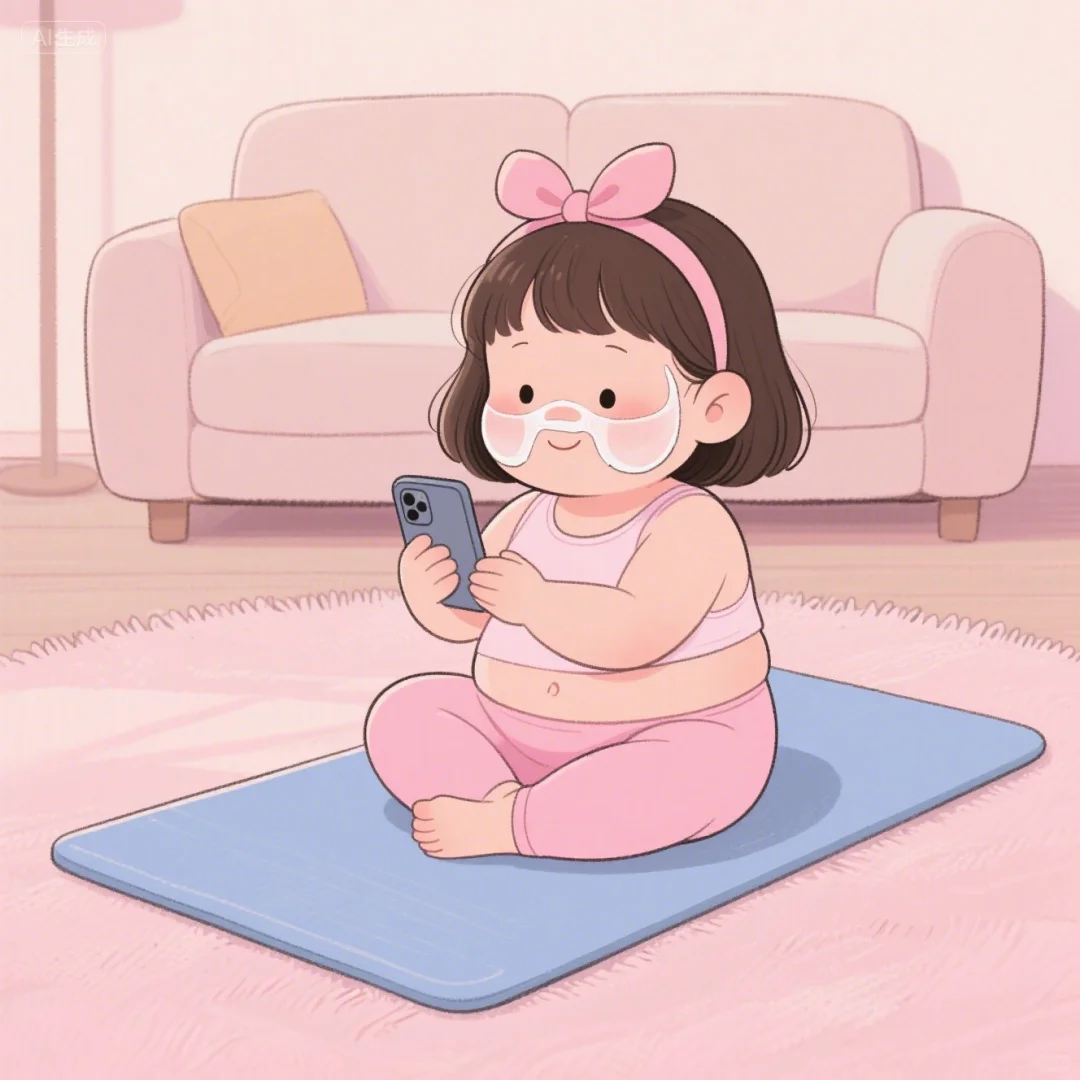 练完这组，外卖刚好到💪🍱